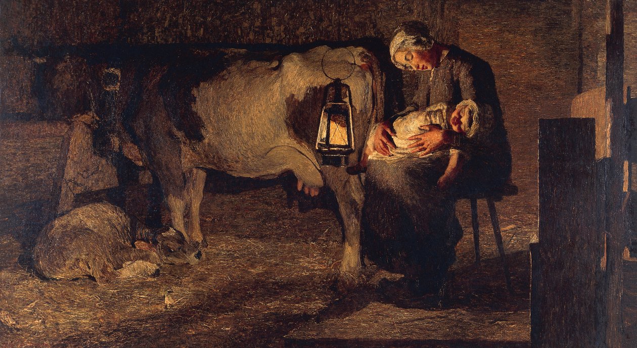 Két anya alkotó: Giovanni Segantini