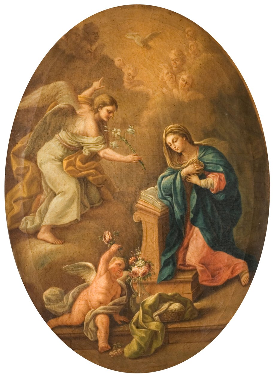 Angyali üdvözlet, 1720. alkotó: Giovanni Stefano Robatto