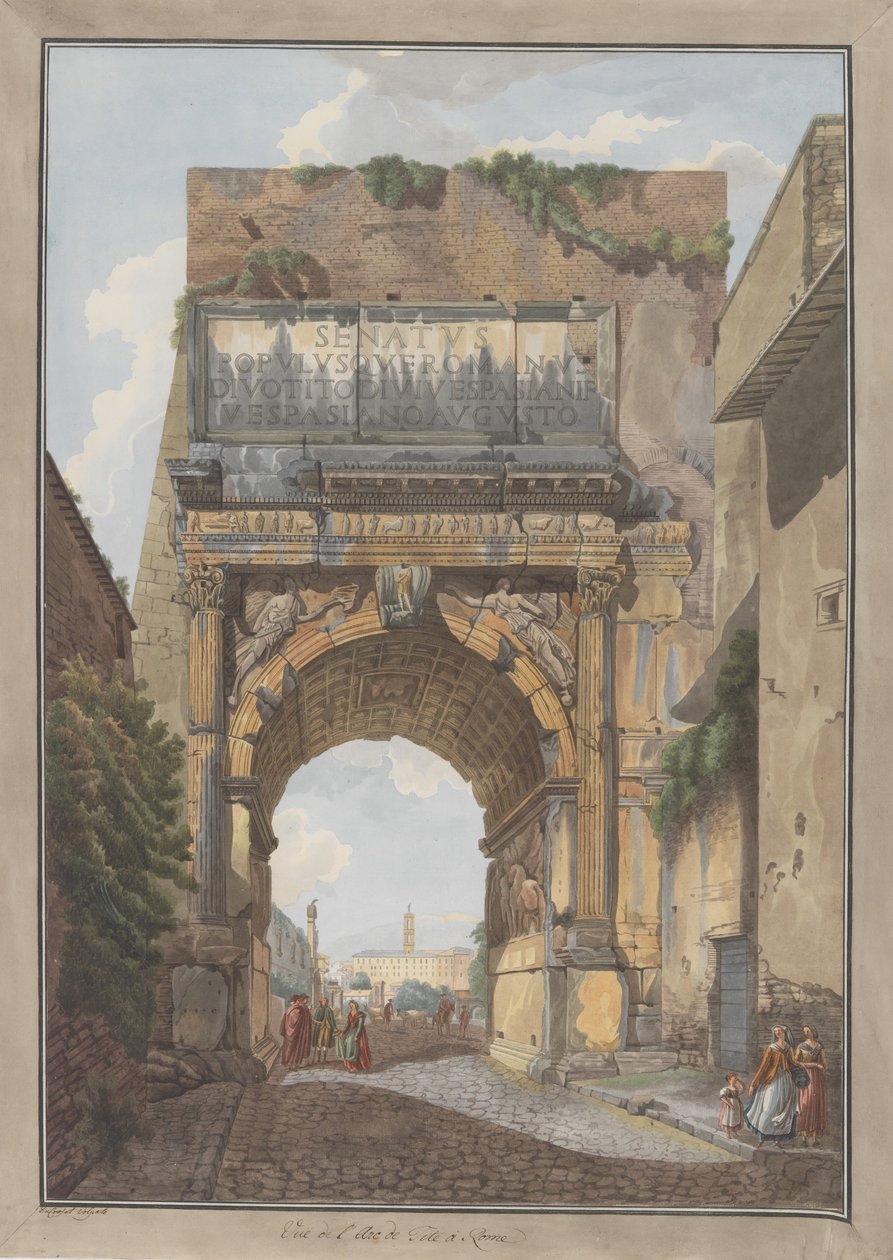 Titus íve, kb. 1780. Alkotók: Giovanni Volpato, Louis Ducros. alkotó: Giovanni Volpato, Louis Ducros