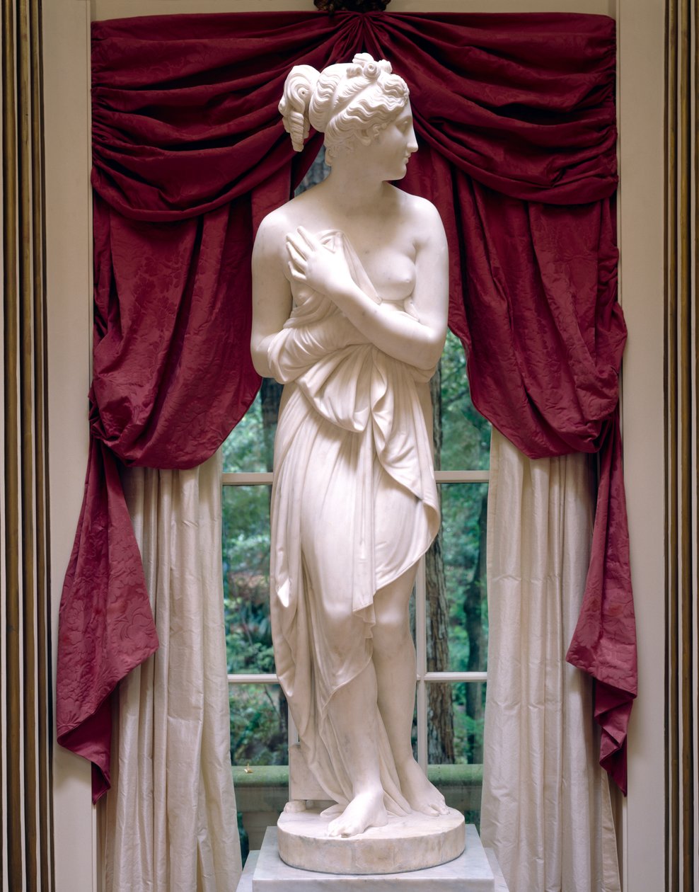 Venere Italica, Antonio Canova (1757-1822) után, 1817 körül (márvány) alkotó: Giovanni and Brothers (attr.to) Pisani