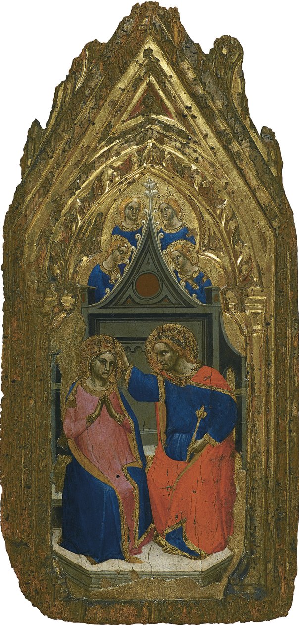 A Szűz megkoronázása négy angyallal alkotó: Giovanni da Bologna