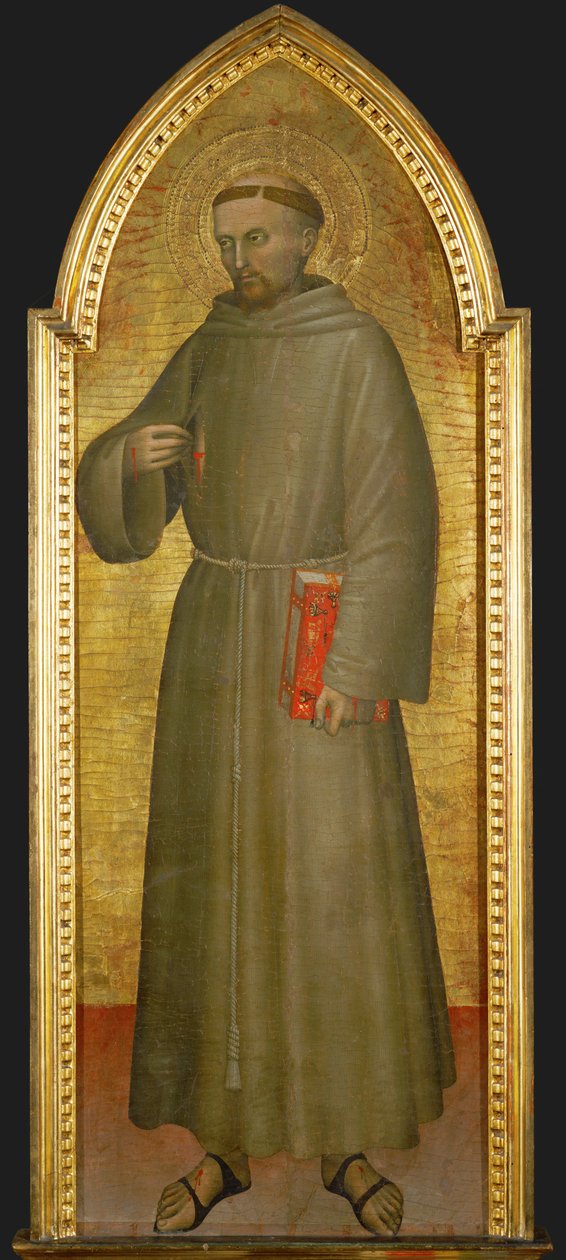 Assisi Szent Ferenc ... alkotó: Giovanni da Milano