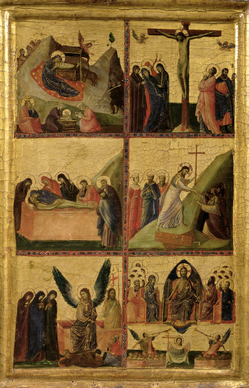 Jelenetek a Passióból alkotó: Giovanni da Rimini