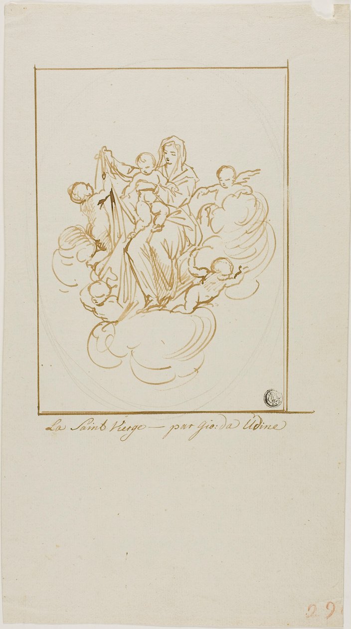 Szent Szűz alkotó: Giovanni da Udine