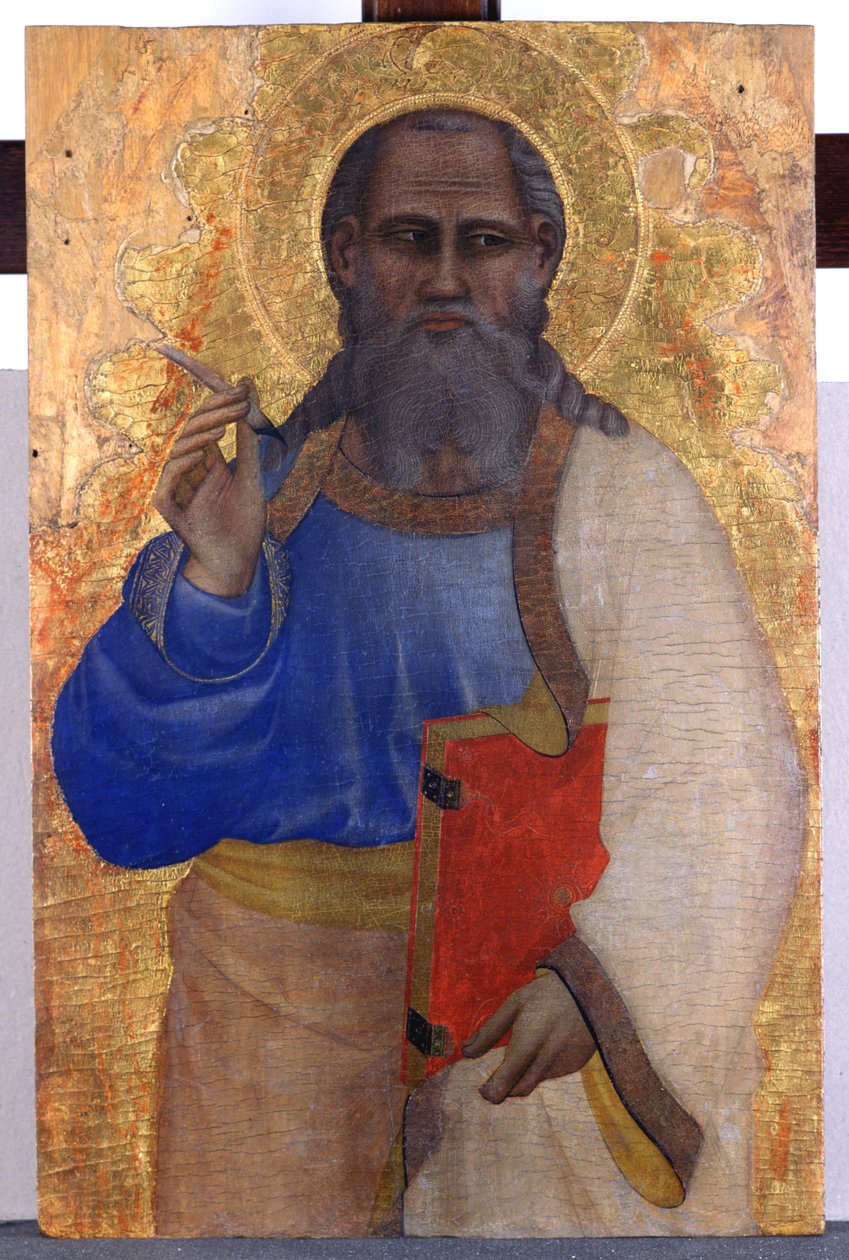János evangélista, 1365 körül (tempera nyárfán) alkotó: Giovanni del Biondo dal Casentino