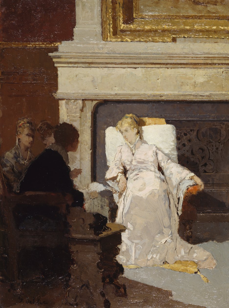 Eleonóra és Tasso költő alkotó: Giovanni del Re