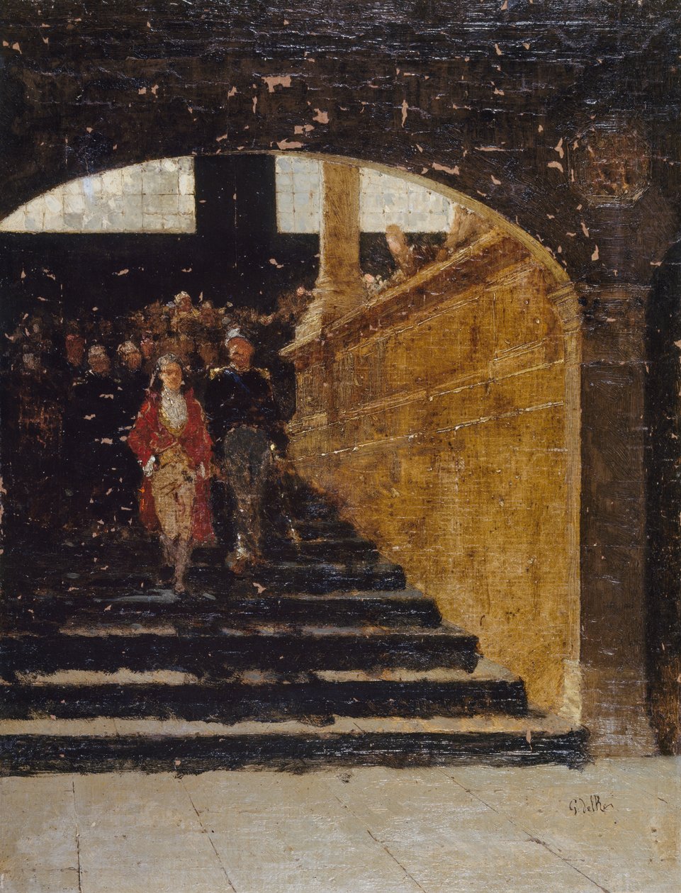 Salvator Rosa felszabadítása alkotó: Giovanni del Re