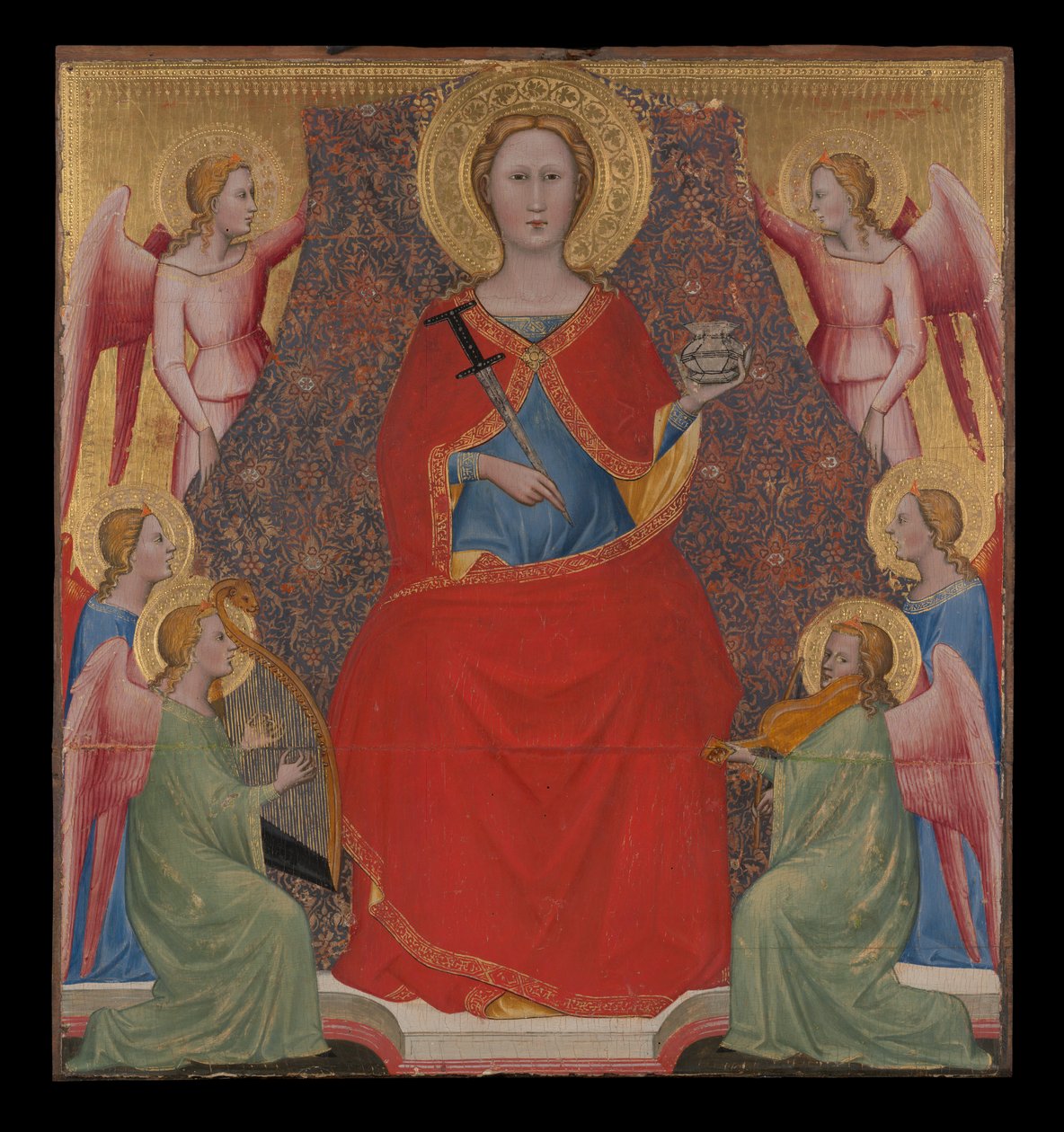 Szent Lucy trónolt alkotó: Giovanni di Bartolomeo Cristiani
