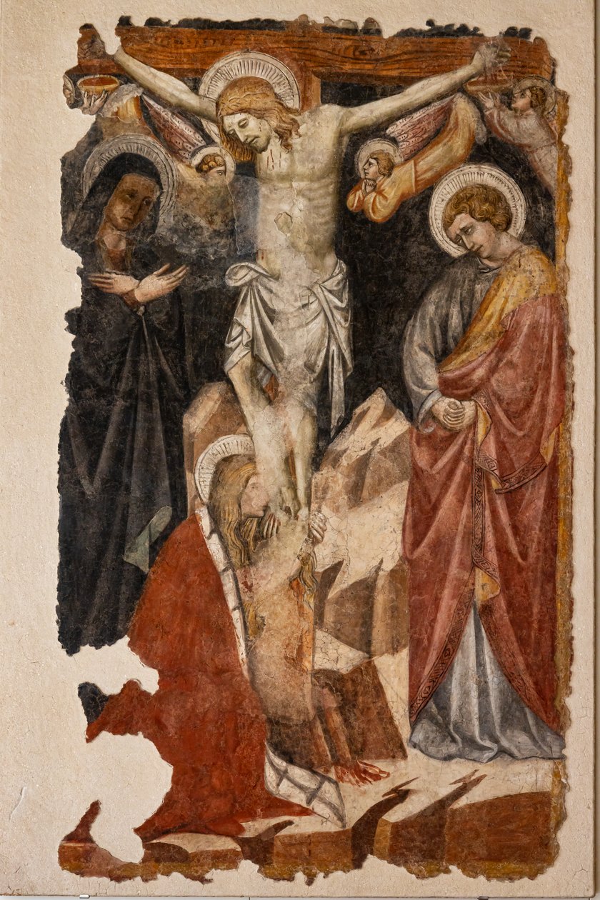 Keresztre feszítés alkotó: Giovanni di Corraduccio