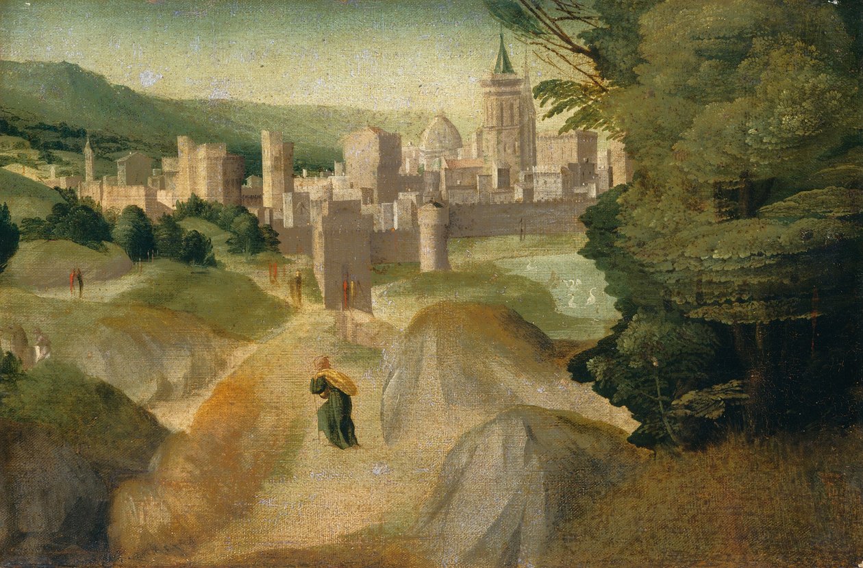 Jelenetek egy legendából, valószínűleg c. 15151520. alkotó: Giovanni di Lorenzo Larciani