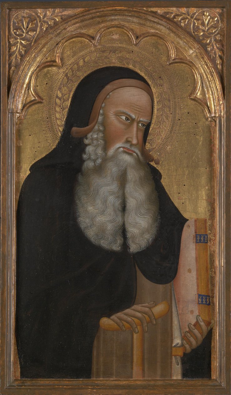 Szent Antal, 1350 körül alkotó: Giovanni di Nicola