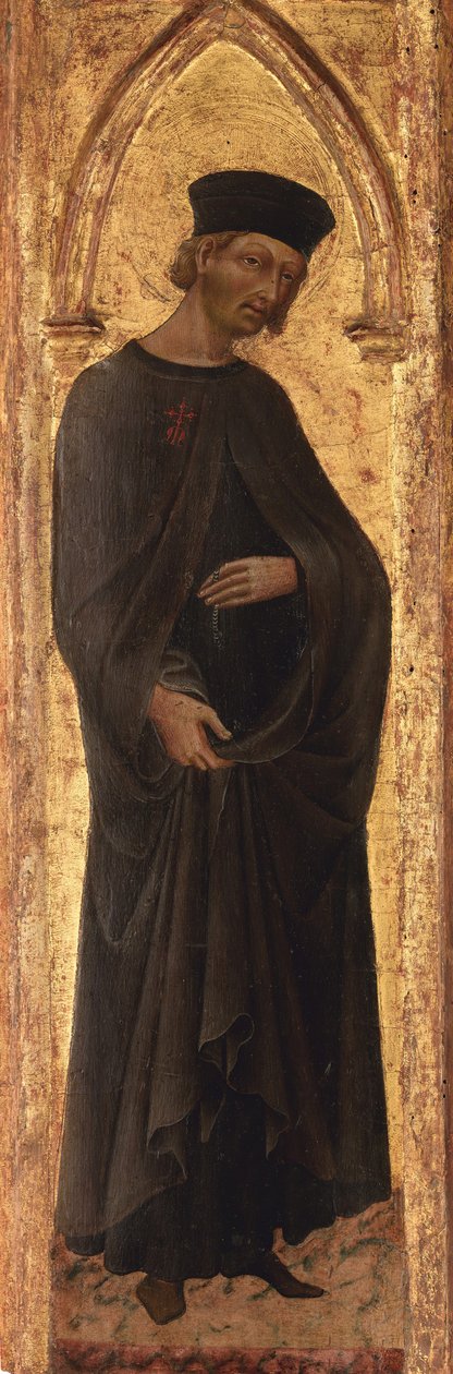 Boldog Andrea Gallerani 1251-ben, 1447-65-ben halt meg. alkotó: Giovanni di Paolo
