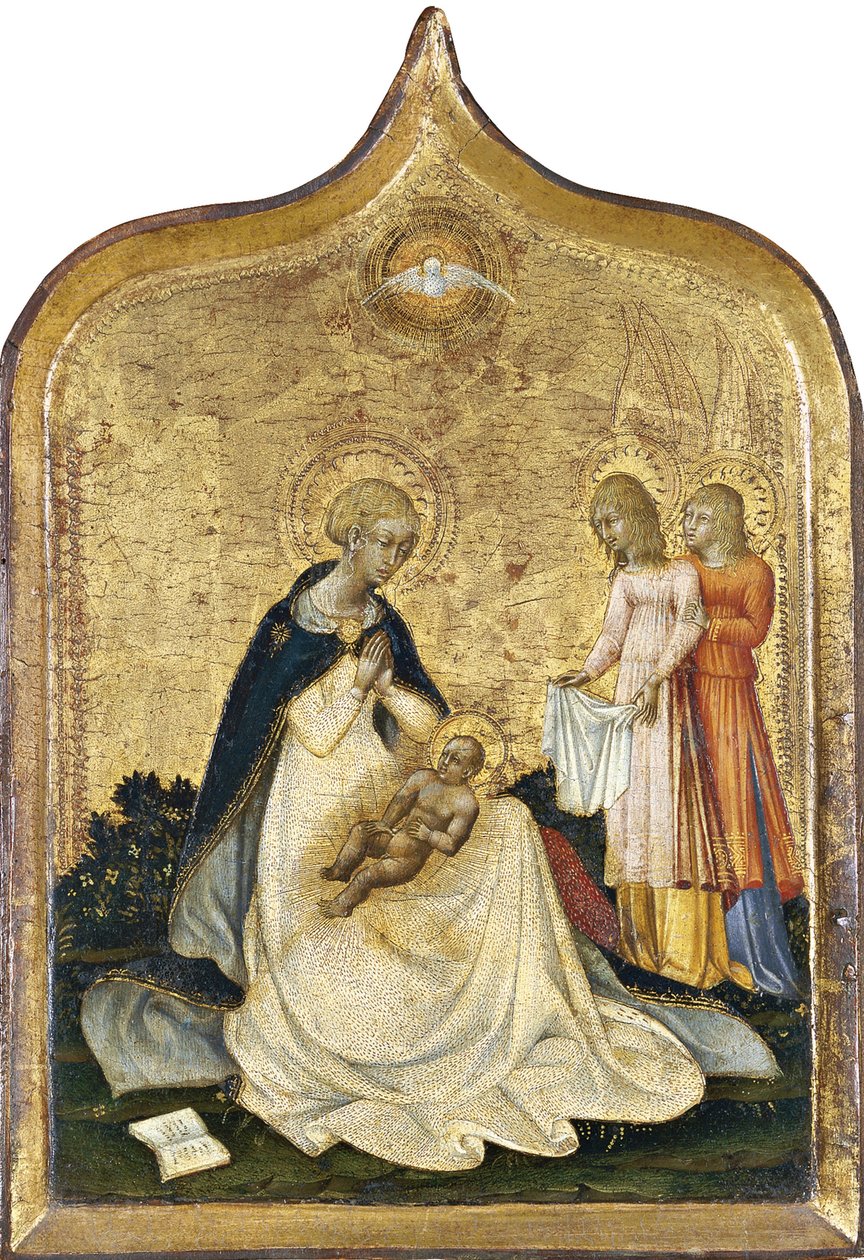 Az alázatosság Szűze alkotó: Giovanni di Paolo