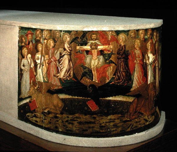 Az Örökkévalóság diadala, Petrarca (1304-74) Triumphiái nyomán. alkotó: Giovanni di Ser Giovanni Scheggia