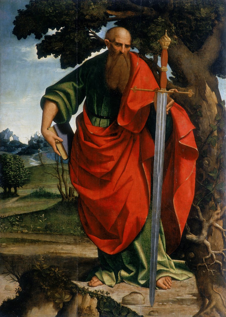 Szent Pál, 1500-24 körül alkotó: Girolamo Alibrando