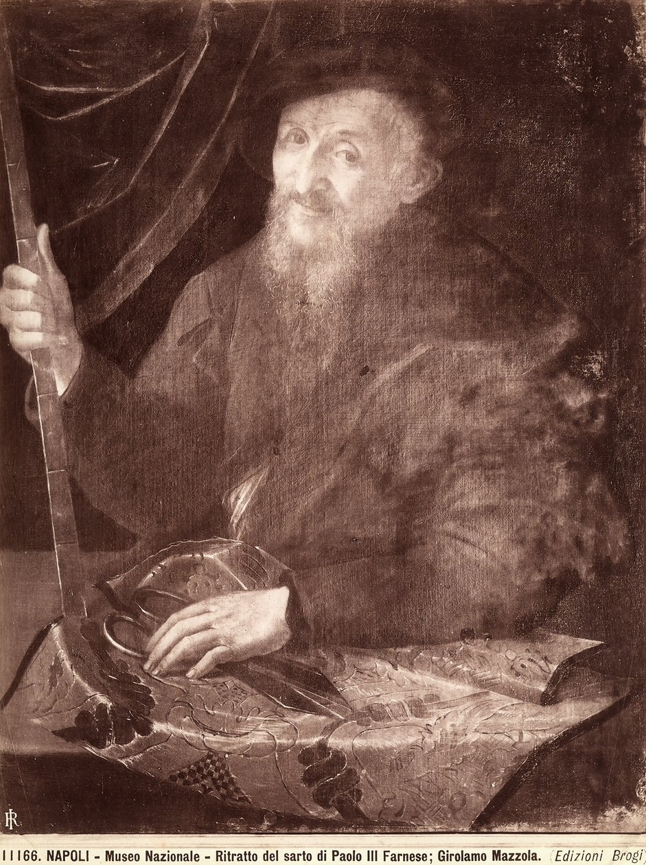 Szabó portréja, 1520-69 alkotó: Girolamo Mazzola Bedoli