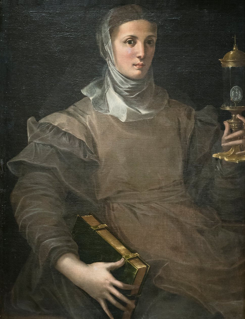 Szent Klára alkotó: Girolamo Mazzola Bedoli