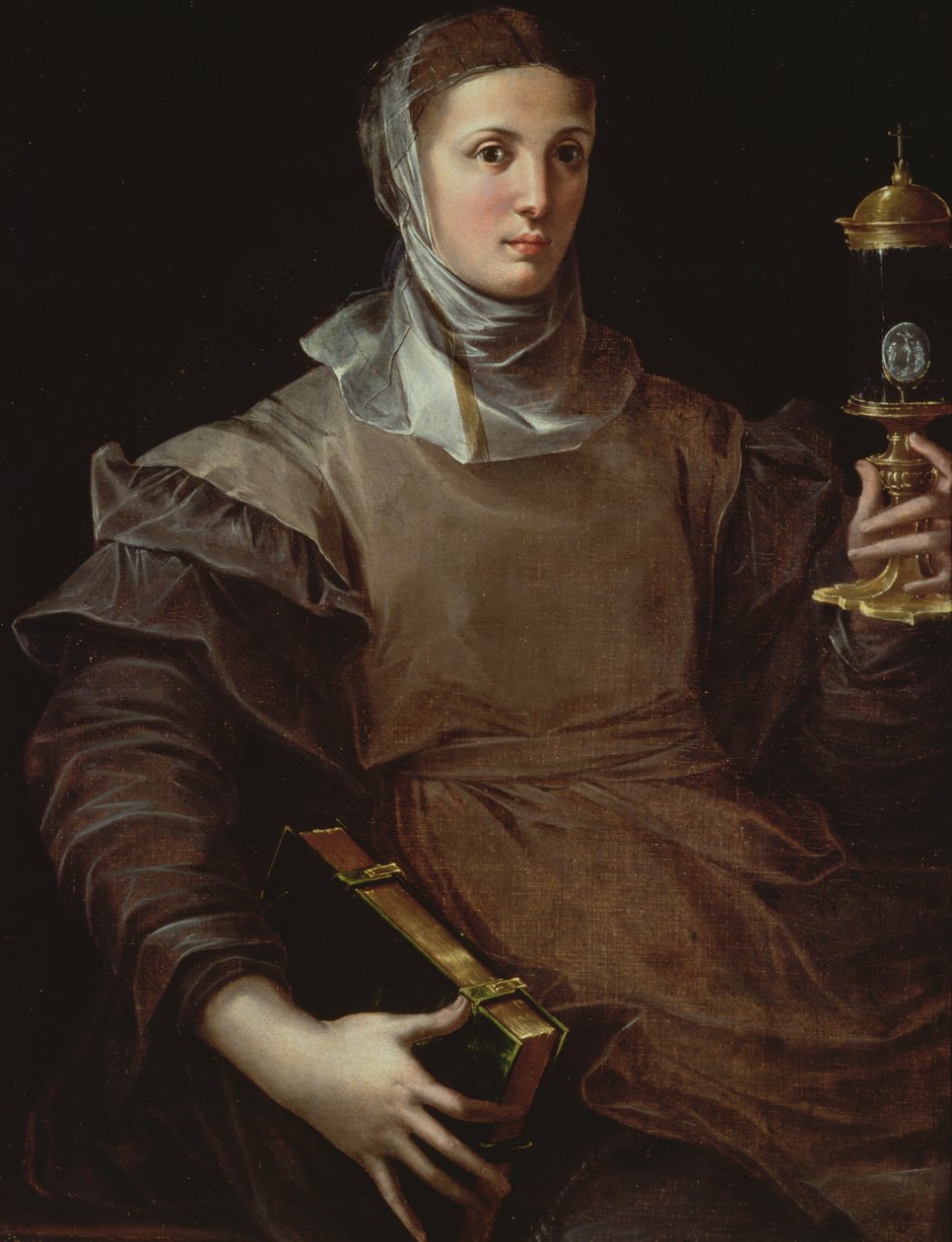 Szent Klára, 1530 alkotó: Girolamo Mazzola Bedoli