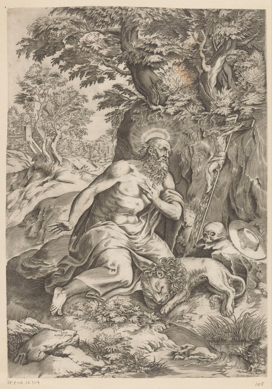 Szent Jeromos alkotó: Girolamo Olgiati