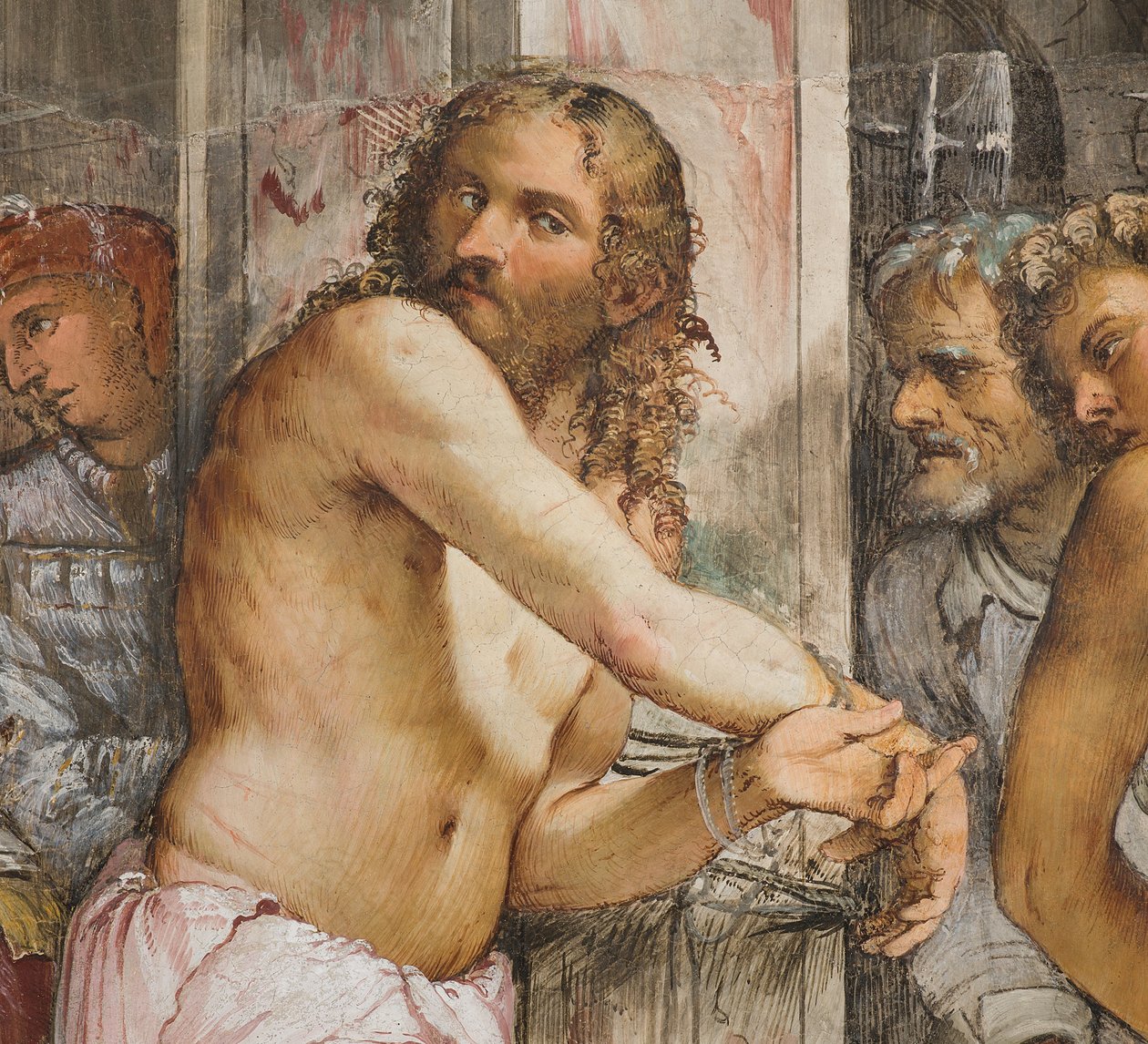 Central Ave, Fifth South Span, Flagellating of Christ, Jerome Romanino alkotó: Girolamo Romanino