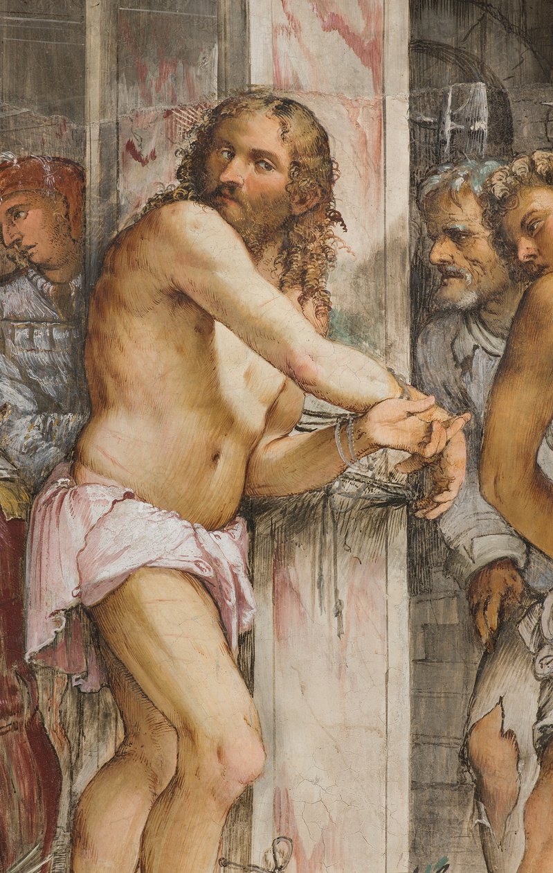Central Ave, Fifth South Span, Flagellating of Christ, Jerome Romanino alkotó: Girolamo Romanino