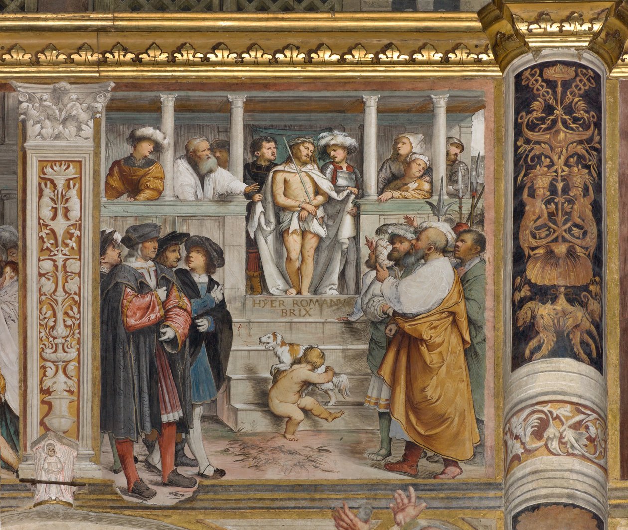 Central Ave, Fourth South Span, Ecce Homo, Girolamo Romanino alkotó: Girolamo Romanino