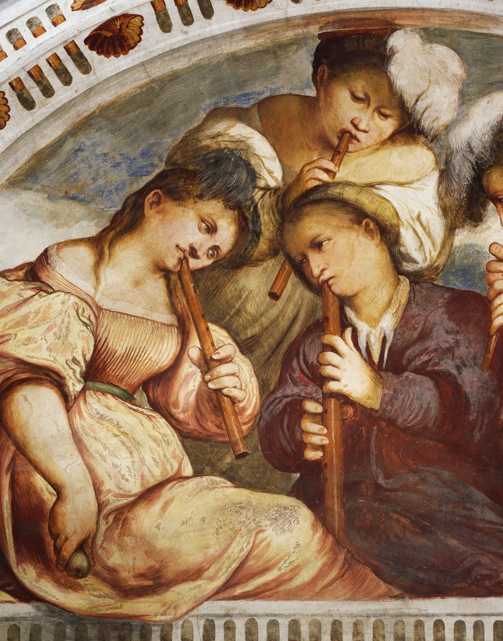 Koncert, lemezjátszó kvartett alkotó: Girolamo Romanino