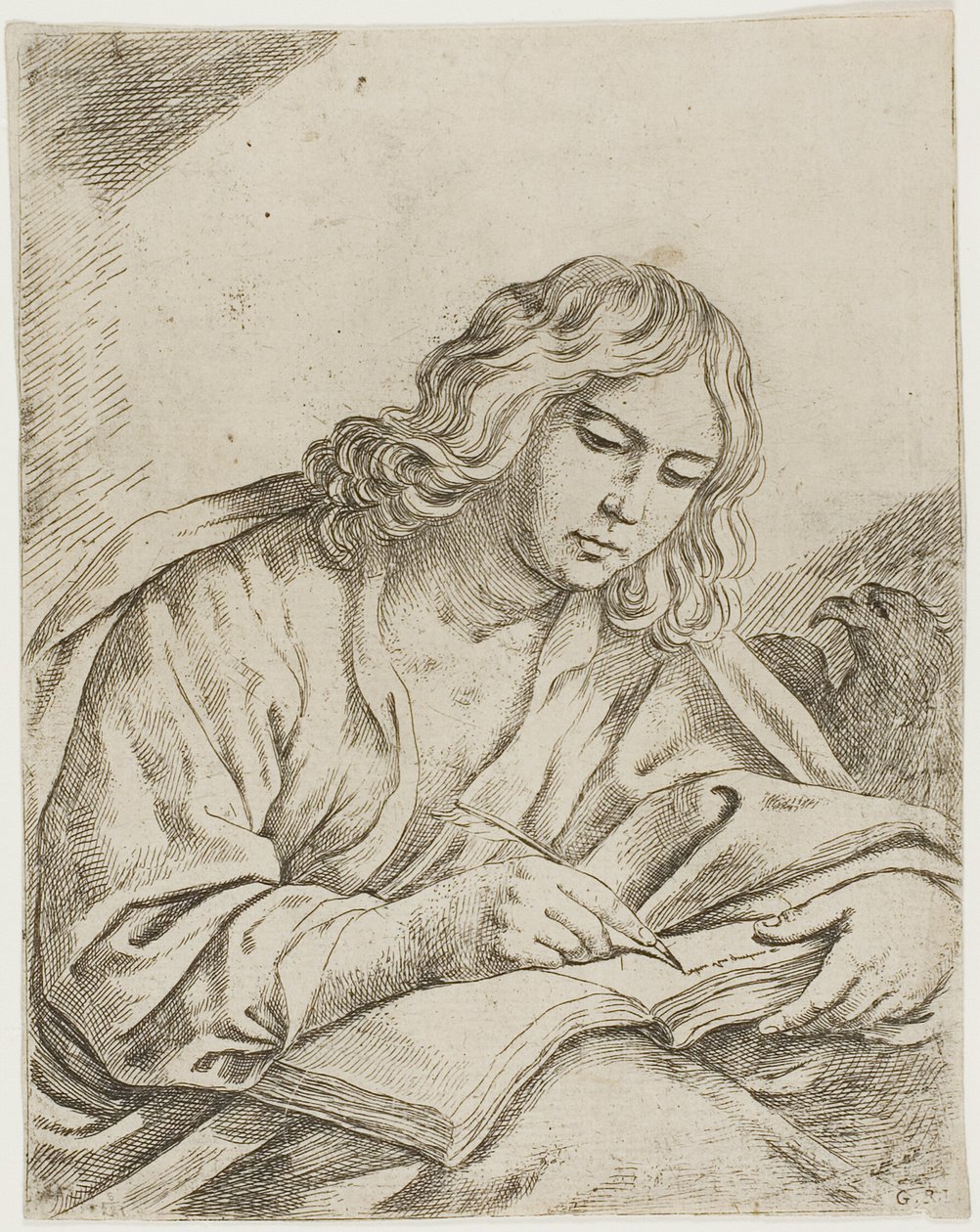 Szent János evangélista alkotó: Girolamo Scarselli
