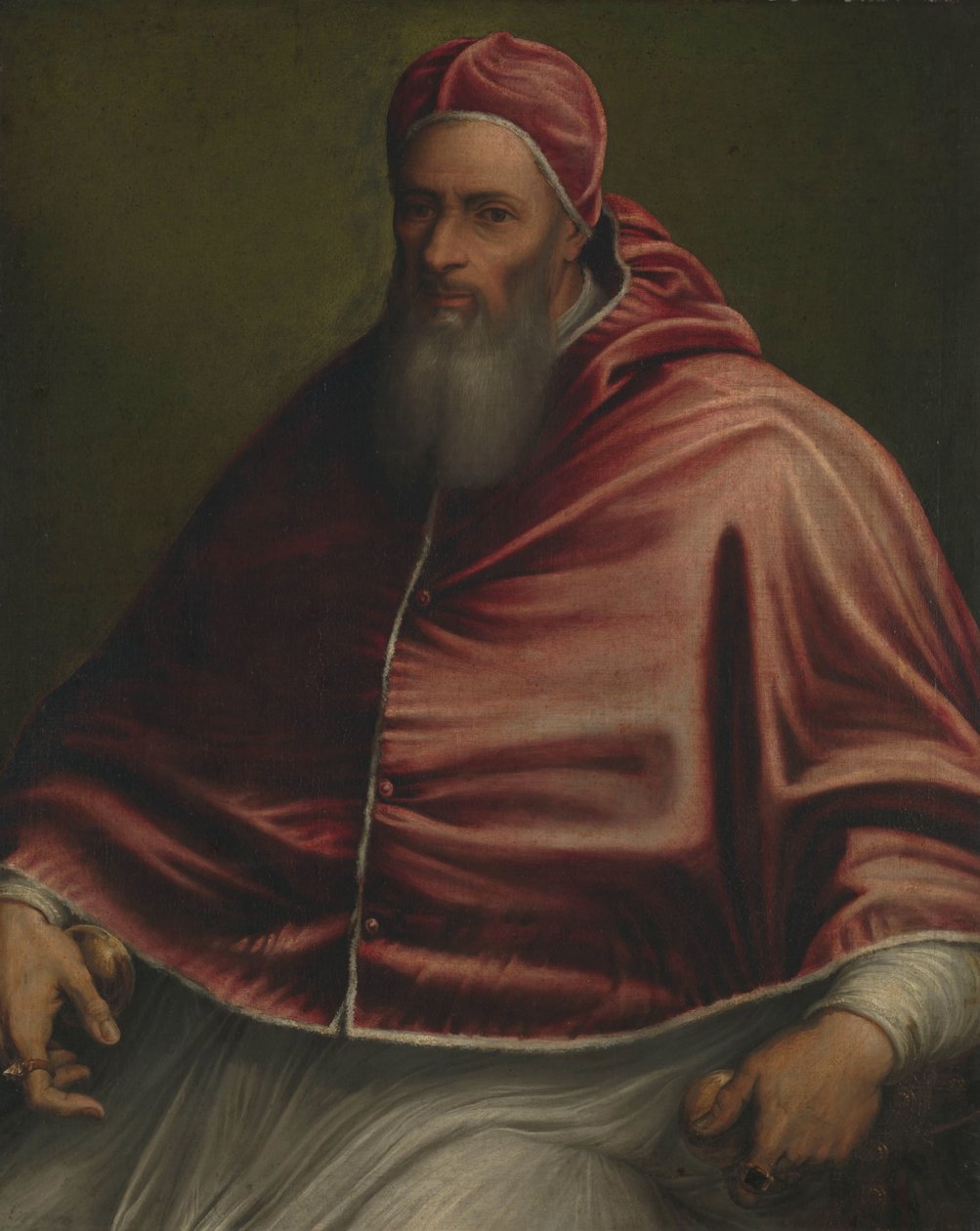 Julius pápa (korábban III. Pál pápa) alkotó: Girolamo Sicciolante (circle of)