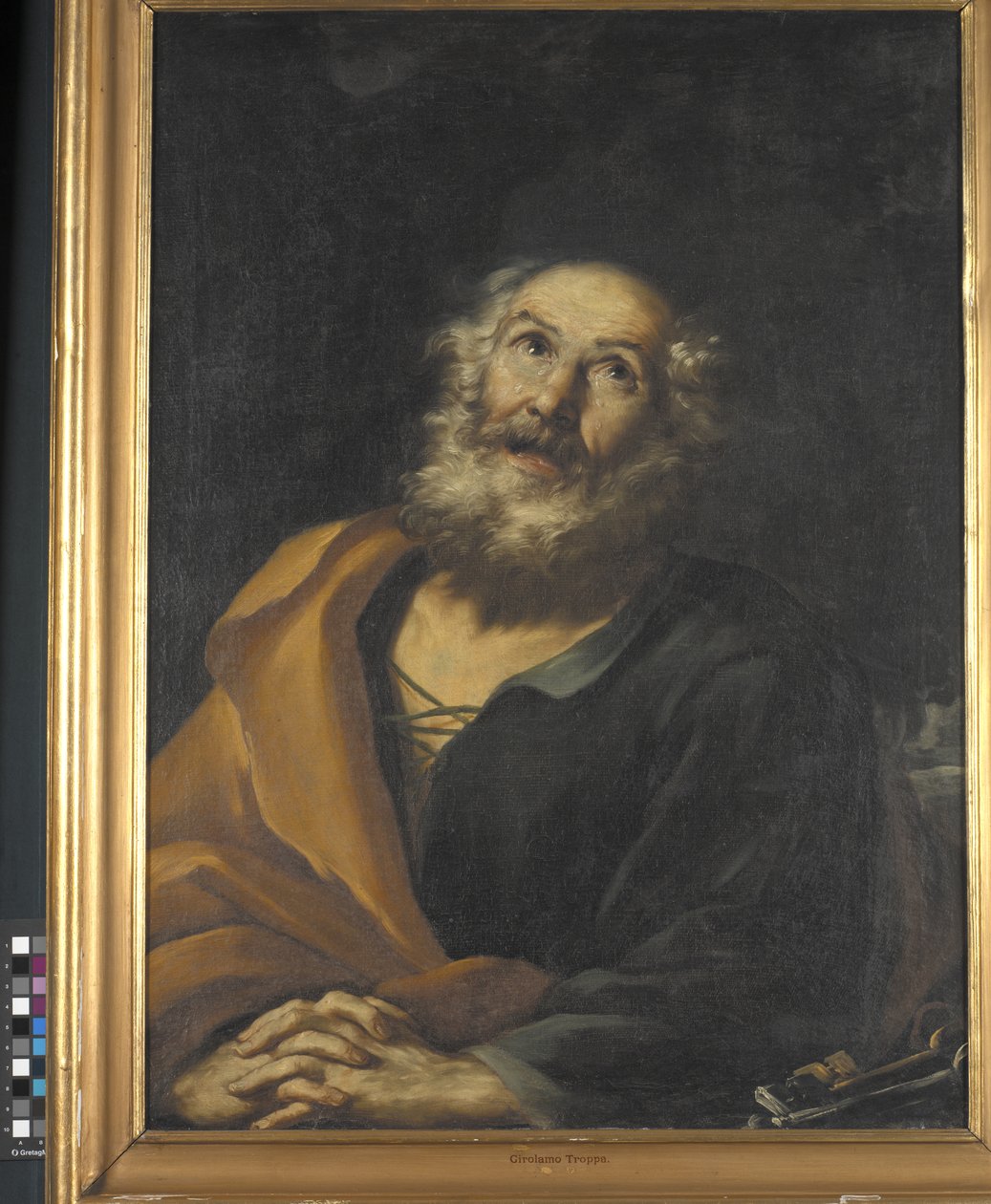 Bűnbánó Szent Péter alkotó: Girolamo Troppa
