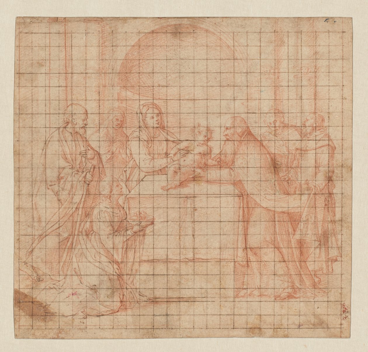 Bemutató a templomban alkotó: Girolamo da Santacroce