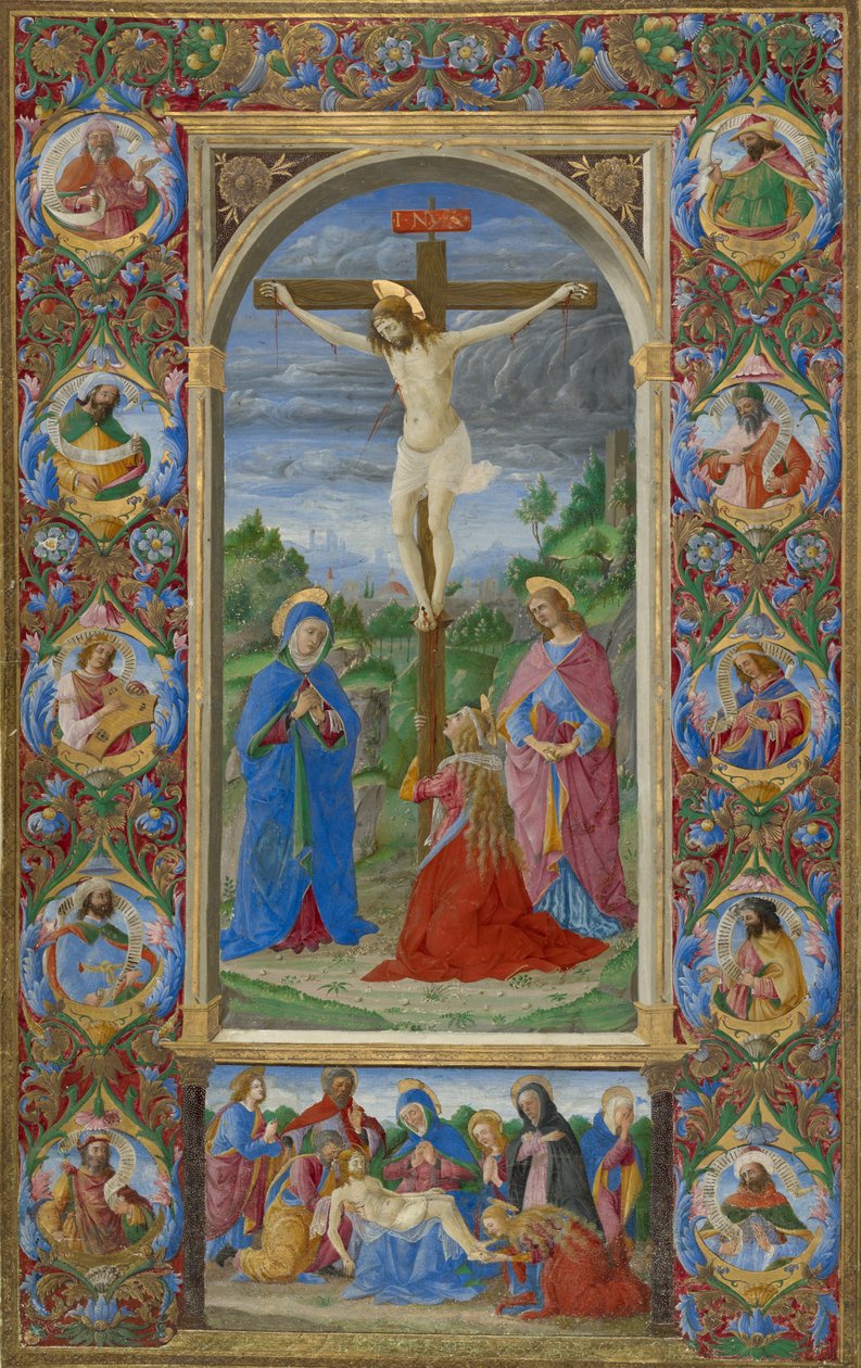 Levél VIII. Innocentus misekönyvéből alkotó: Giuliano Amadei