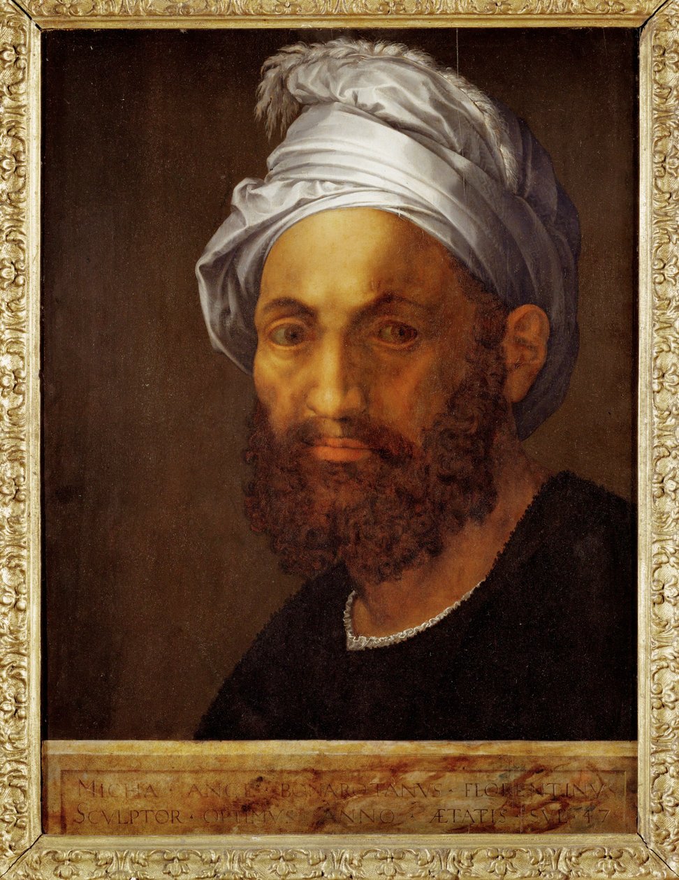 Michelangelo portréja ... alkotó: Giuliano Bugiardini