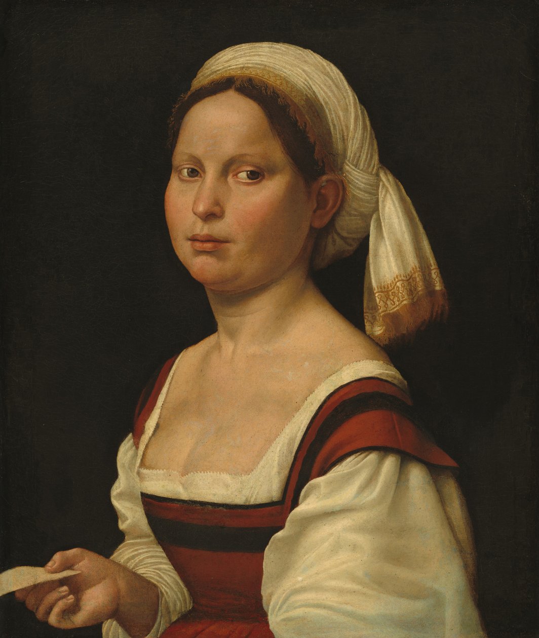 Fiatal nő portréja, c. 1525. alkotó: Giuliano Bugiardini