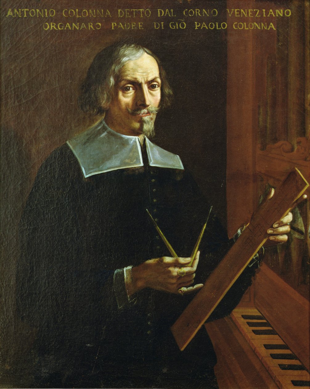 Antonio Colonna portréja (olaj, vászon) alkotó: Giuliano Dinarelli