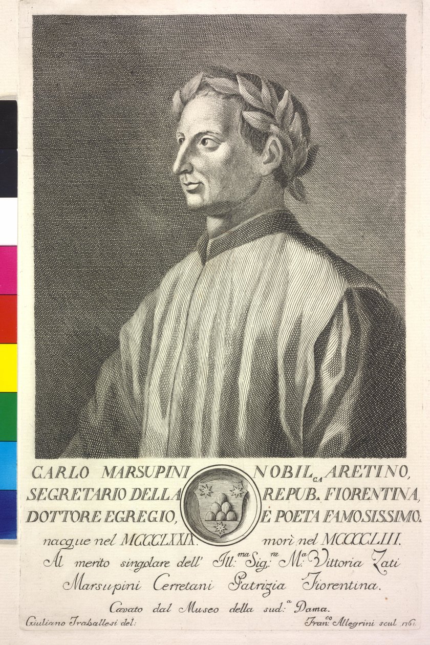Carlo Marsuppini alkotó: Giuliano Traballesi