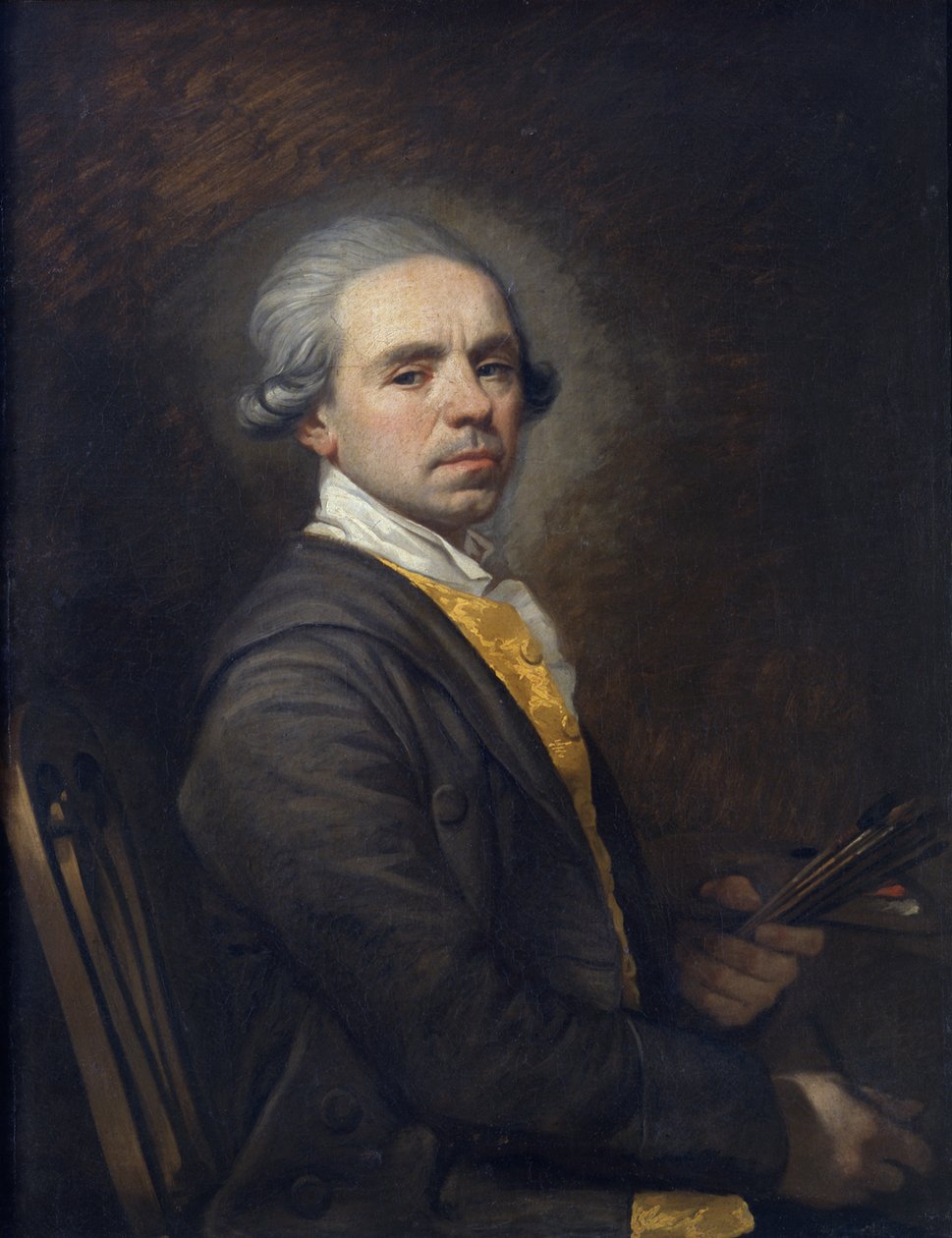 Önarckép, 1780 körül (olaj, vászon) alkotó: Giuliano Traballesi