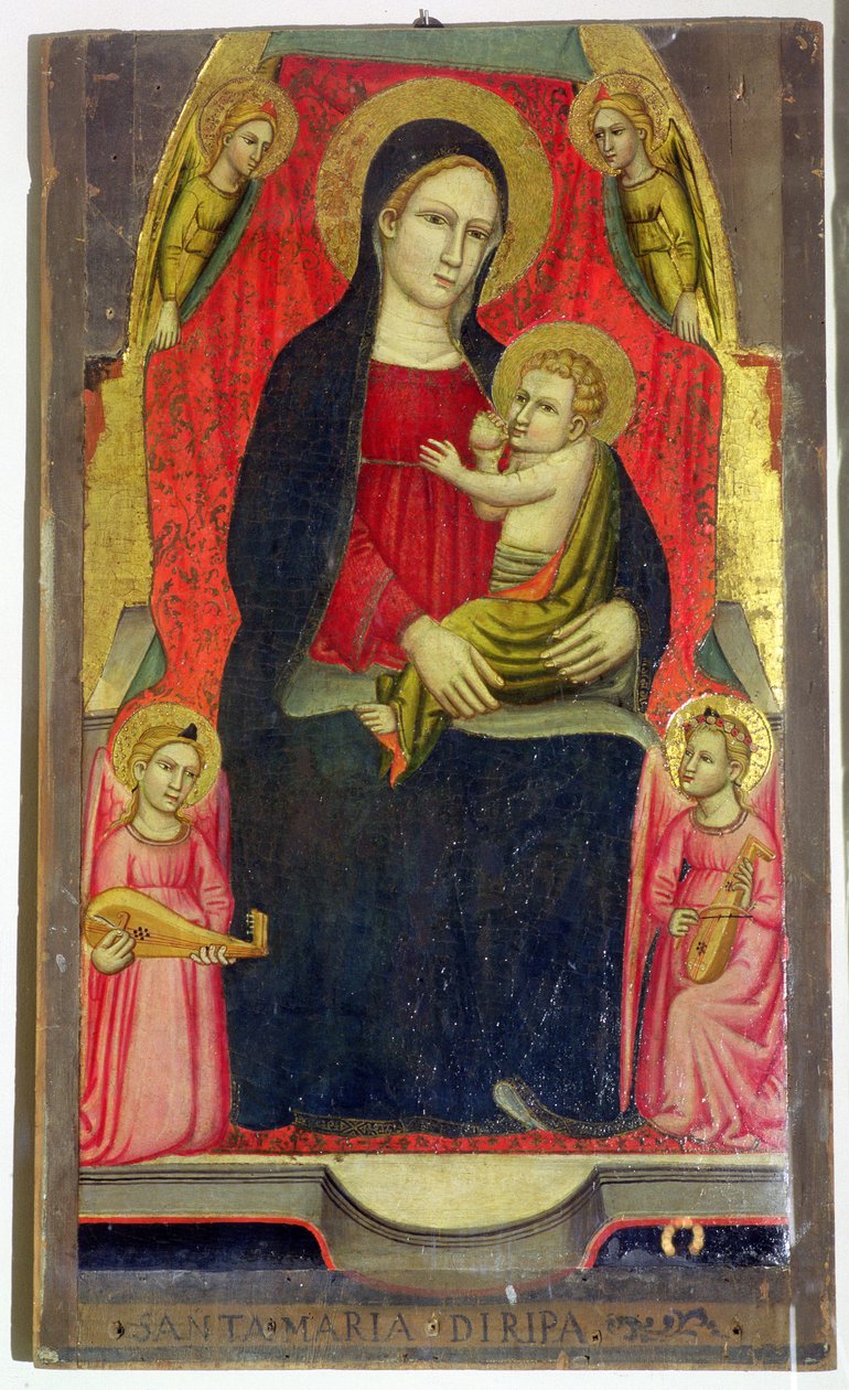 Madonna és gyermeke alkotó: Giuliano di Simone da Lucca