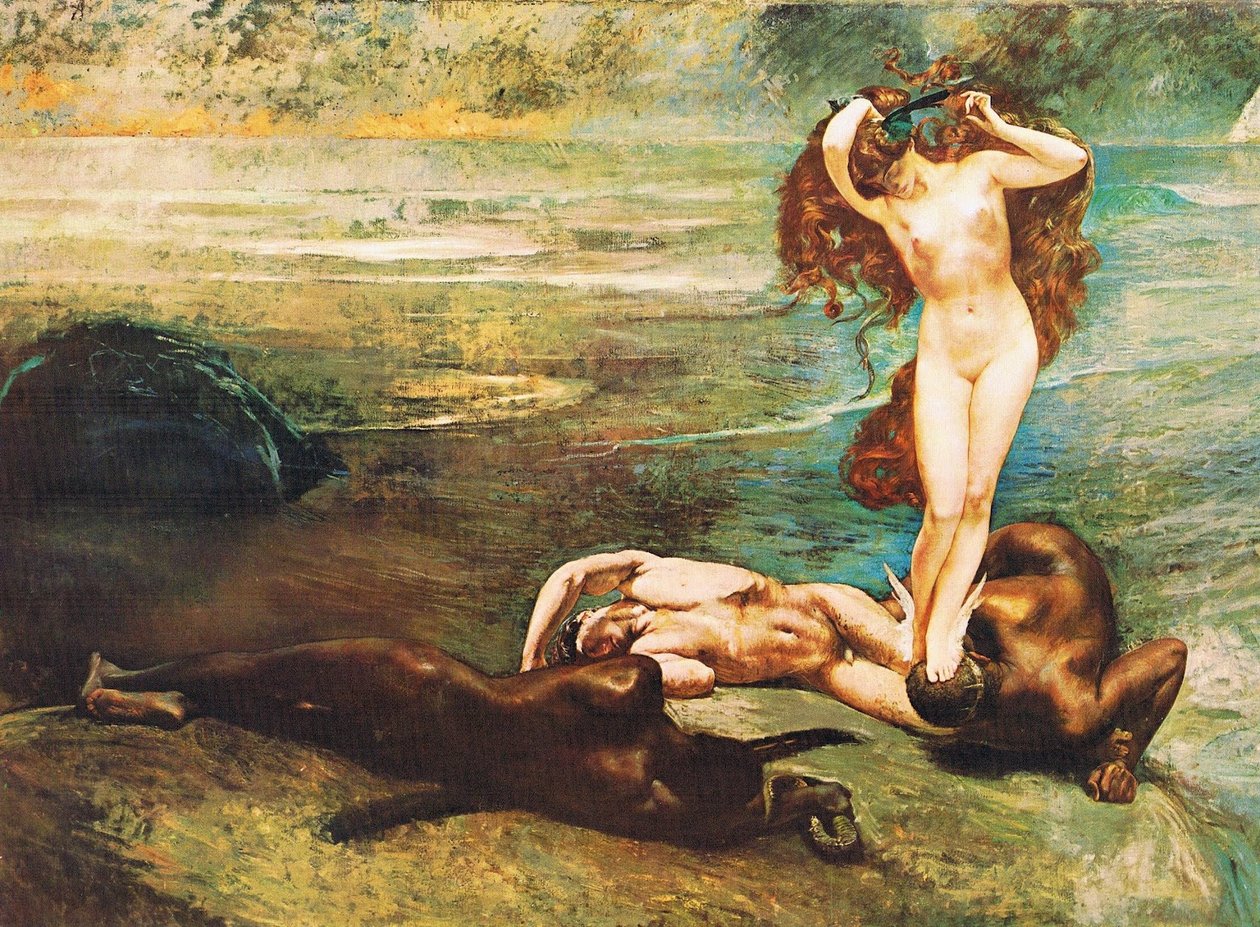 La Gorgone e gli eroi Angol: The Gorgon and the Heroes alkotó: Giulio Aristide Sartorio