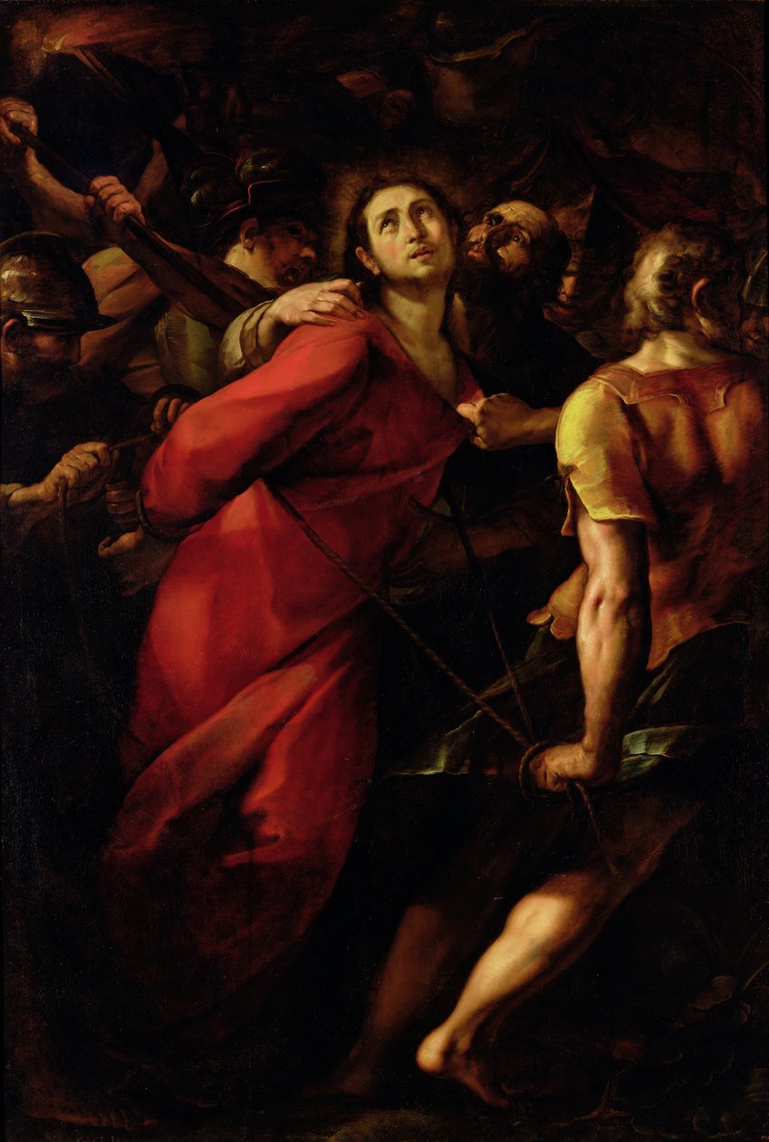 Krisztus árulása alkotó: Giulio Cesare Procaccini