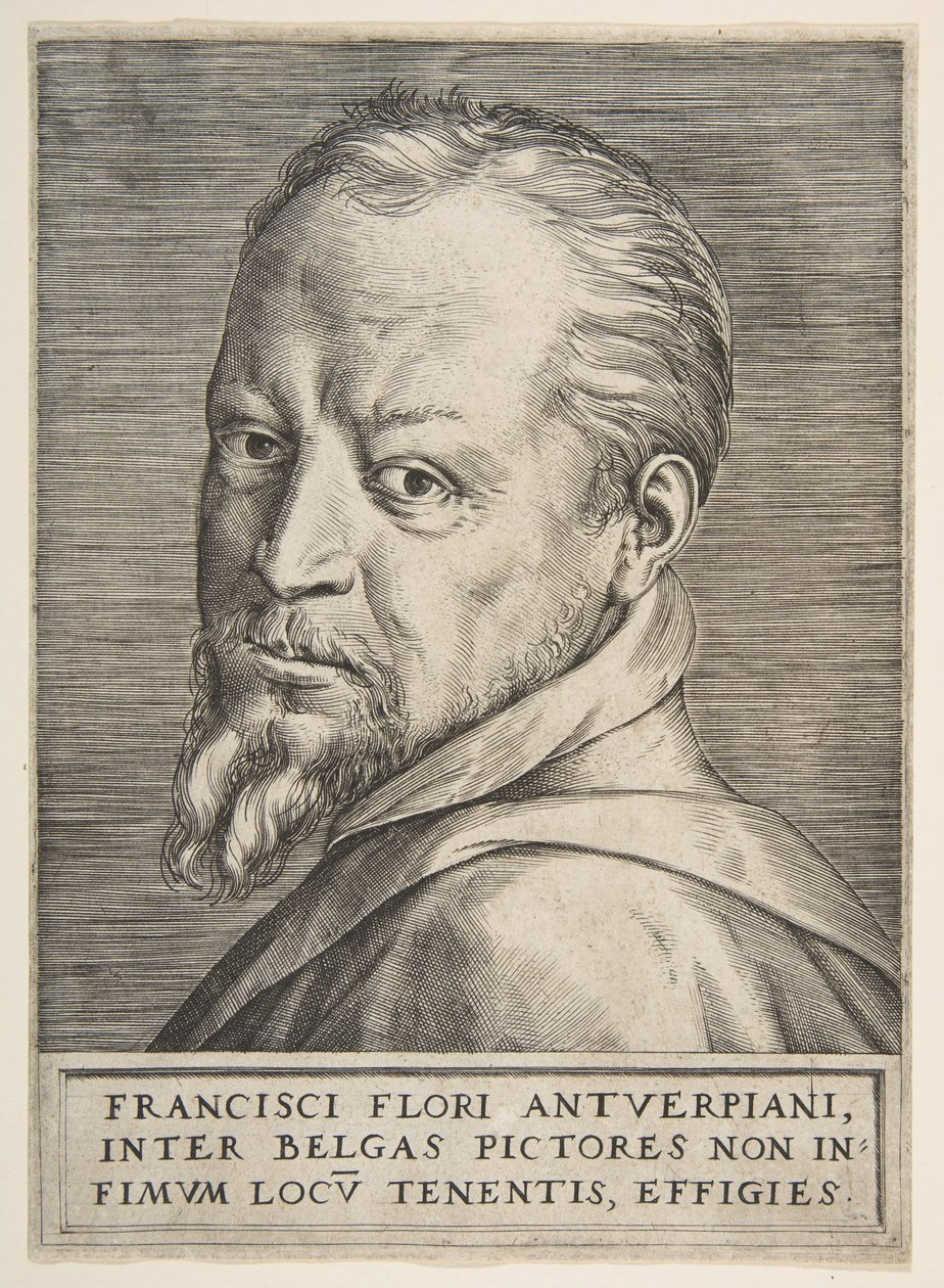 Frans Floris mellképe, 1531-76. alkotó: Giulio Bonasone