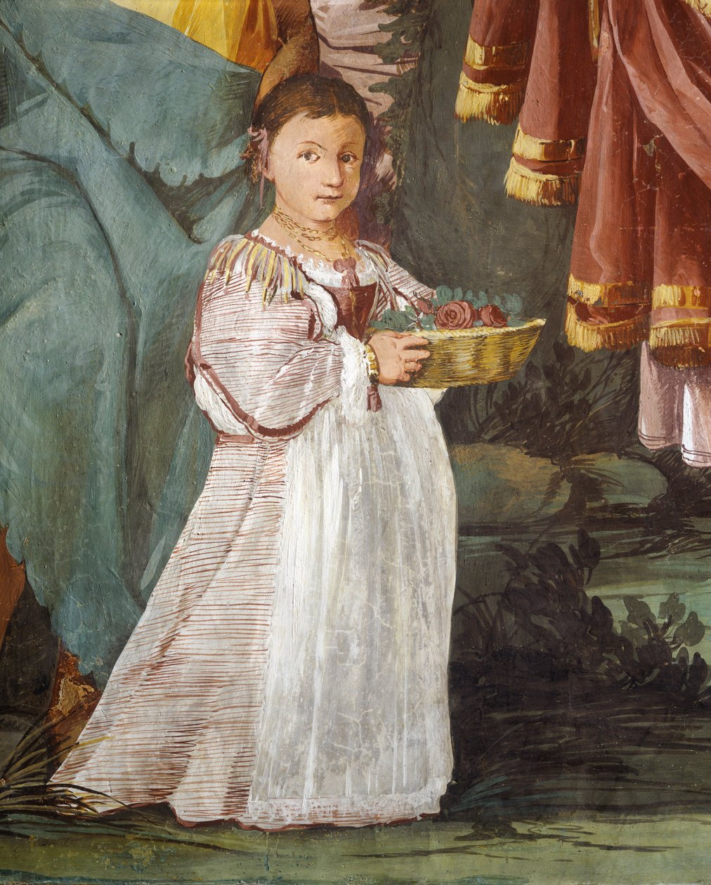 Amaryllis nimfa megkoronázása, Giulio Carpioni csókversenyének győztese alkotó: Giulio Carpioni