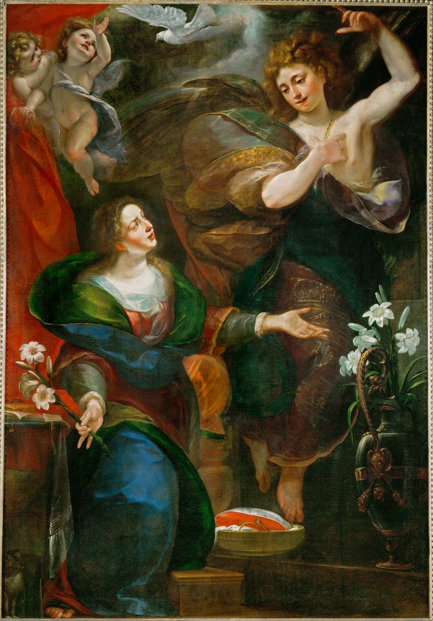 Annunciation ... alkotó: Giulio Cesare Procaccini