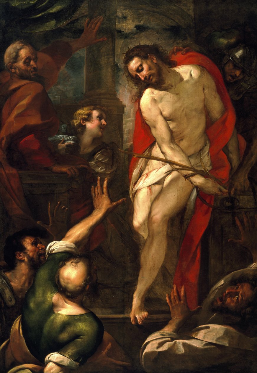 Íme, ember, 1615-20 körül (olaj, vászon) alkotó: Giulio Cesare Procaccini