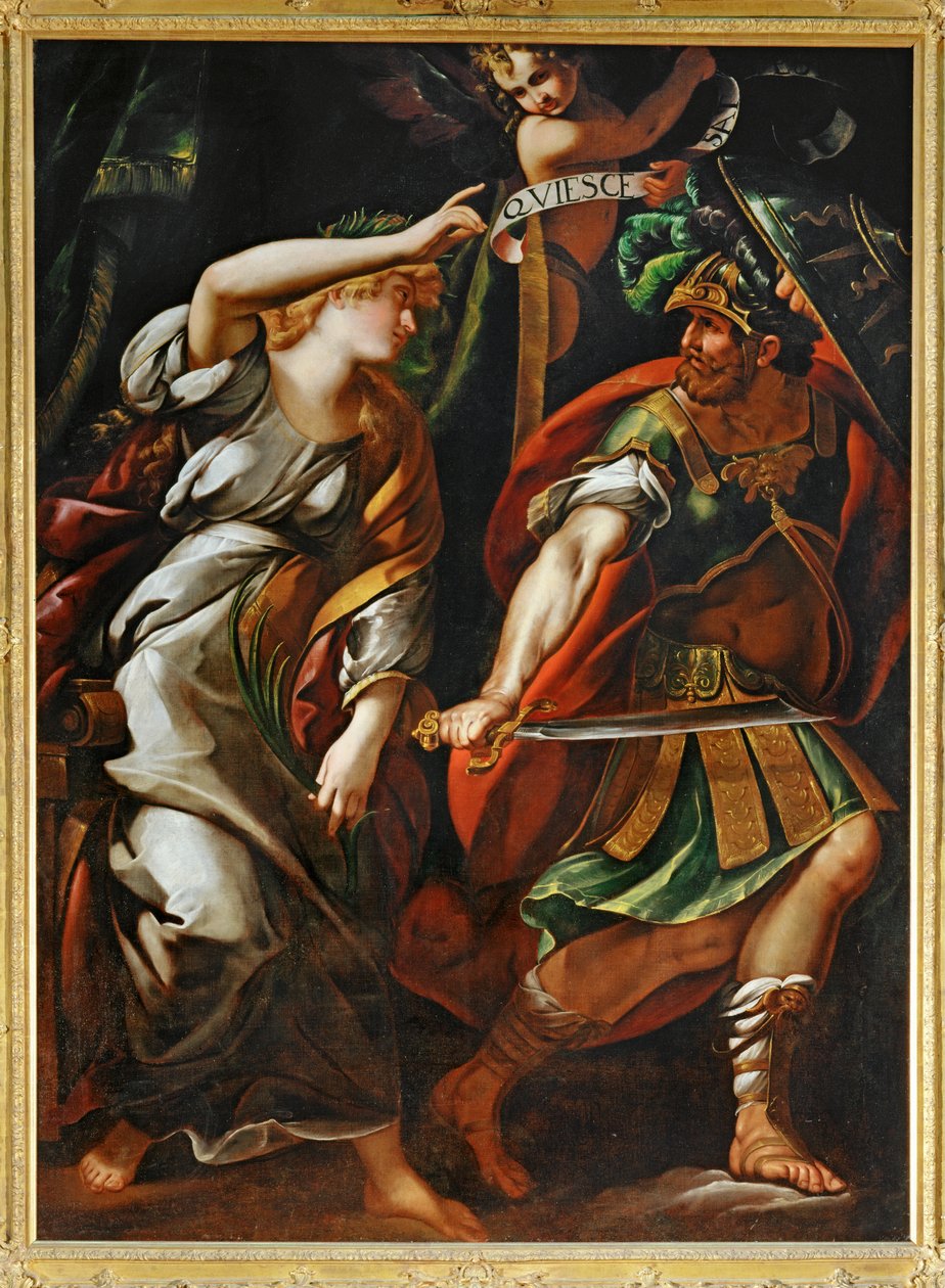 La paix chassant la guerre - A béke elűzi a háborút ... alkotó: Giulio Cesare Procaccini