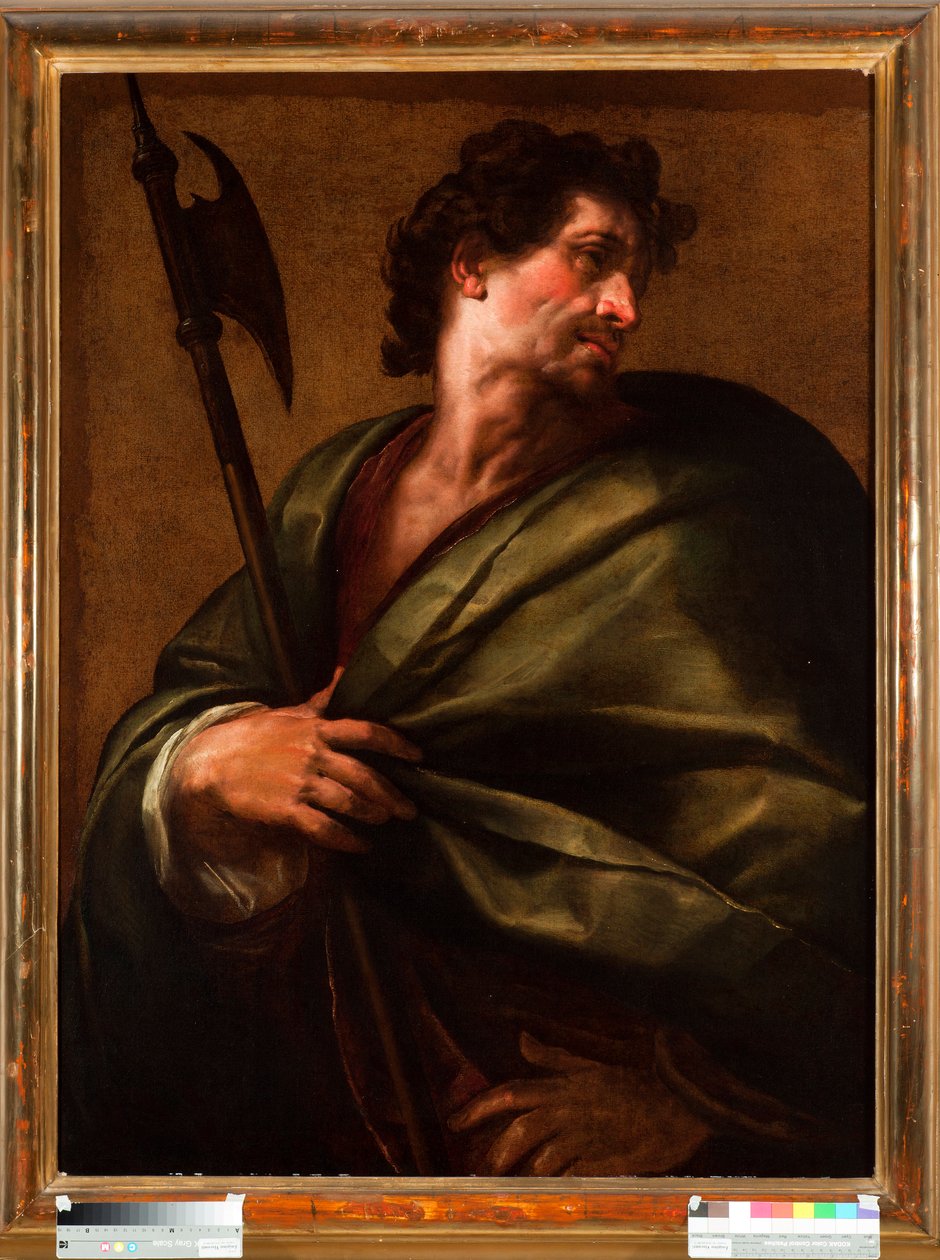 Szent Máté apostol ábrázolása (Szent Máté apostol) Giulio Cesare Procaccini (1574-1625) festménye alkotó: Giulio Cesare Procaccini