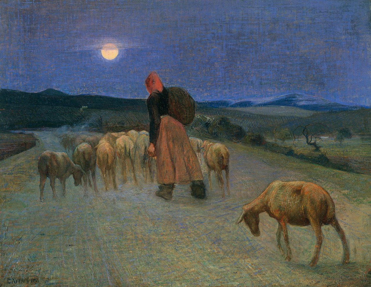 Visszatérés a hajtogatáshoz (olaj, vászon) alkotó: Giulio Cesare Vinzio