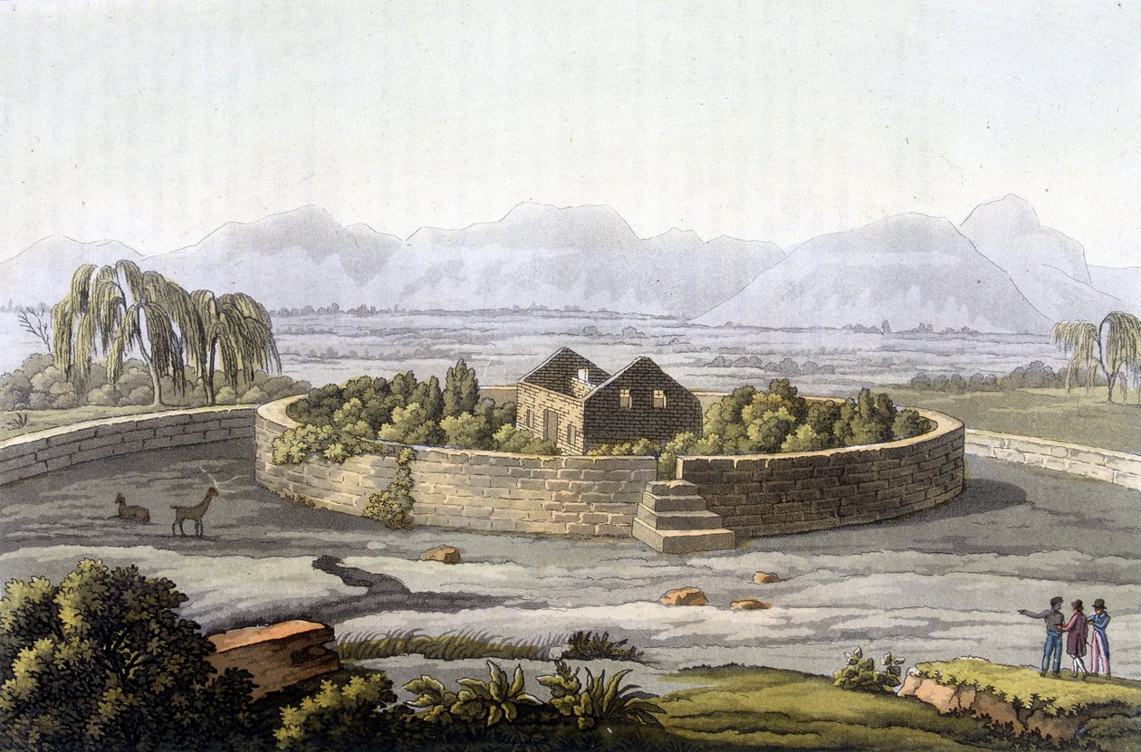 Porteresse Inca – „Az antik és modern jelmezben”” alkotó: Giulio Ferrario