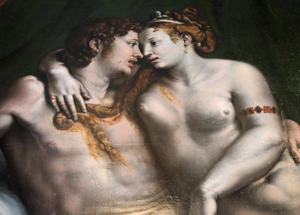 „Szerelmi jelenet”, 16. század alkotó: Giulio Romano