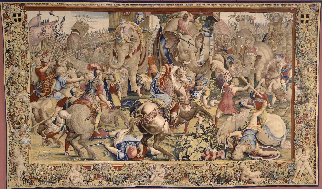 A zamai csata alkotó: Giulio, Romano